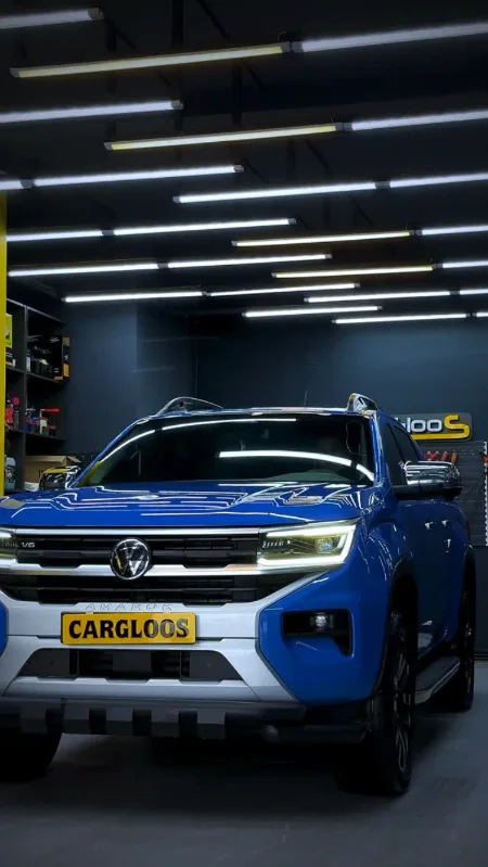 Volkswagen Amarok – Göçük onarımı · Seramik · Pasta-cila